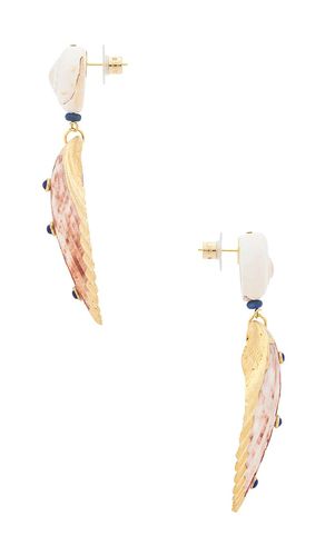 BOUCLES D'OREILLES PENDANTES SELENE en - DANNIJO - Modalova