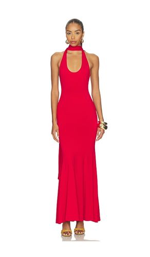 ROBE SCARF OPEN NECK en . Taille S. Also en XL - GUIZIO - Modalova