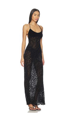 ROBE BURNOUT VELVET MAXI en . Taille S. Also en M - GUIZIO - Modalova