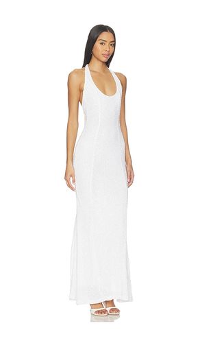 ROBE SCARF OPEN NECK en . Taille M. Also en S, XS - GUIZIO - Modalova