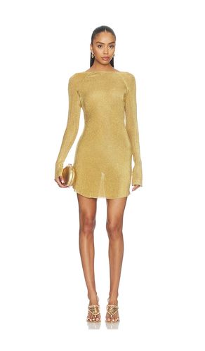 ROBE LONG SLEEVE METALLIC MINI en . Taille XXS. Also en - GUIZIO - Modalova