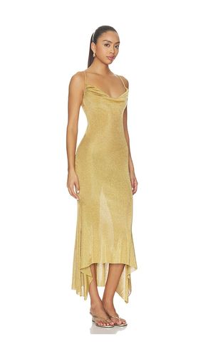 ROBE COWL NECK TIE BACK en . Taille XXS. Also en XS, S, M, L - GUIZIO - Modalova