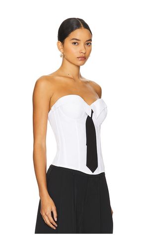 Chrys Pinstripe Corset en . Taille XXS. Also en XS, S, M, L - GUIZIO - Modalova