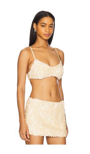 Ari Gathered Sequin Top en . Taille M. Also en S - GUIZIO - Modalova