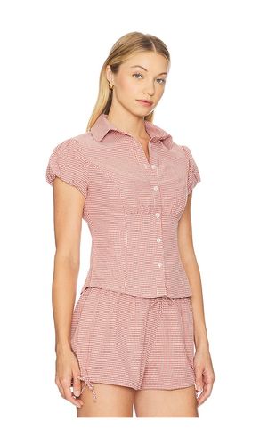 Liana Gingham Top en . Taille S. Also en XS - GUIZIO - Modalova