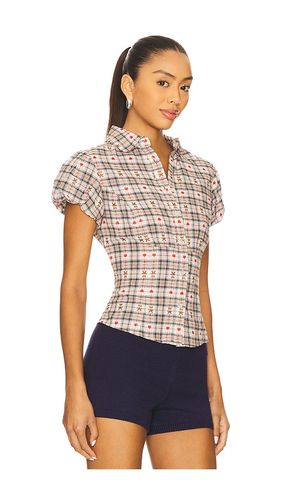 Liana Plaid Top en ,. Taille S. Also en XS - GUIZIO - Modalova
