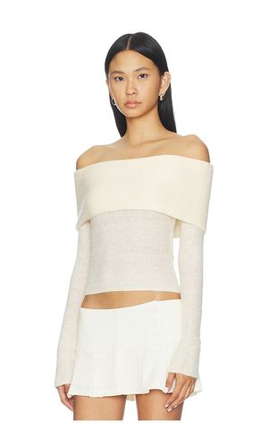 Off Shoulder Knit Top en . Taille L. Also en S, XS - GUIZIO - Modalova