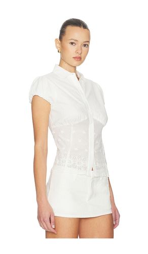 Rinka Embroidered Blouse en . Taille XXS. Also en XS, S, M, L - GUIZIO - Modalova