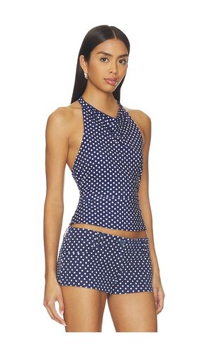 Olive Cowl Neck Top en . Taille S. Also en M, XL - GUIZIO - Modalova