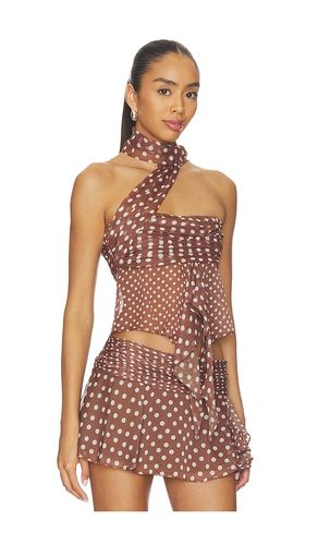 Chiffon Wrap Top en . Taille M. Also en S, XS, XXS - GUIZIO - Modalova