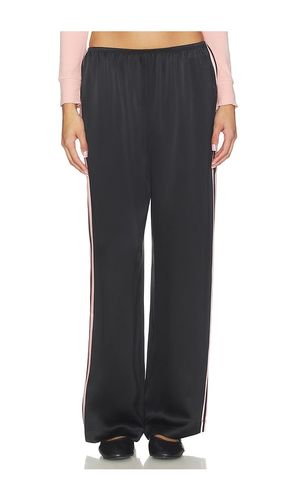 PANTALON SIMPLE À RAYURES EN SOIE en ,. Taille M. Also en S, XS - DONNI. - Modalova