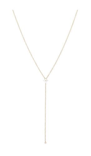 Diamond Fleur Lariat en - EF COLLECTION - Modalova
