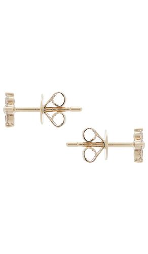 CLOUS D'OREILLES DIAMOND en - EF COLLECTION - Modalova