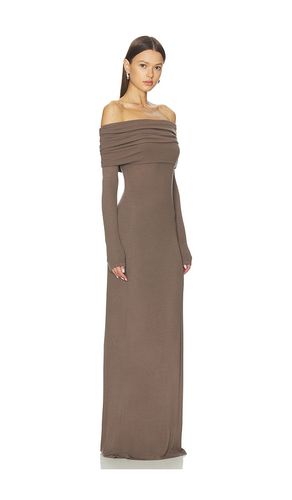 Silk Rib Off Shoulder Fluid Dress en . Taille S. Also en XS - Enza Costa - Modalova