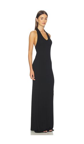 ROBE FLUIDE MAXI DOS NU EN SOIE CÔTELÉE en . Taille L. Also en M, S, XS - Enza Costa - Modalova