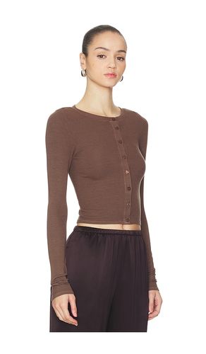 Silk Rib Essential Cardigan en . Taille S. Also en L - Enza Costa - Modalova