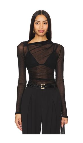 Long Sleeve Slash Top in . Size S - Enza Costa - Modalova