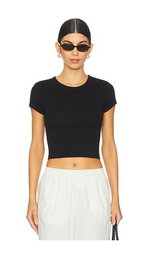 T-SHIRT CROPPED SUPIMA BABY en . Taille L. Also en M, S, XS - Enza Costa - Modalova