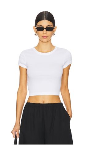 T-SHIRT CROPPED SUPIMA BABY en . Taille S. Also en XS, M - Enza Costa - Modalova