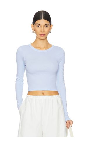 TOP MANCHES LONGUES CROPPED SUPIMA BABY in . Size M, S, XS - Enza Costa - Modalova
