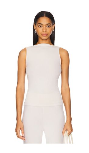 Silk Knit Sleeveless Boatneck Top en . Taille S. Also en - Enza Costa - Modalova