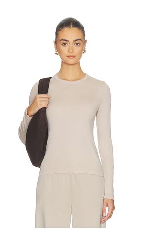 T-SHIRT MANCHES LONGUES CLASSIQUE EN COTON en . Taille S. Also en - Enza Costa - Modalova