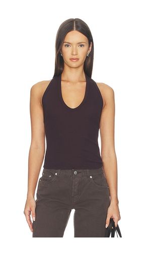DOS-NU COTTON RIB U HALTER en . Taille L. Also en S, XL - Enza Costa - Modalova