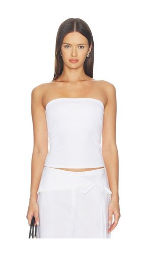 TOP BANDEAU EN COTON CÔTELÉ en . Taille L. Also en M, S, XS - Enza Costa - Modalova