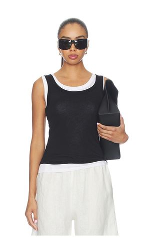 Tissue Jersey Layered Tanks en & . Taille M. Also en S, XS - Enza Costa - Modalova