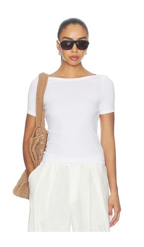 T-SHIRT BATEAU SUPIMA COTTON BATEAU TEE en . Taille XS. Also en S, M - Enza Costa - Modalova