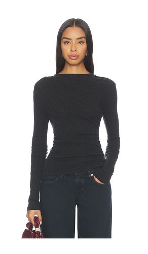 TOP RAS DE COU MANCHES LONGUES EN JERSEY en . Taille M. Also en S - Enza Costa - Modalova