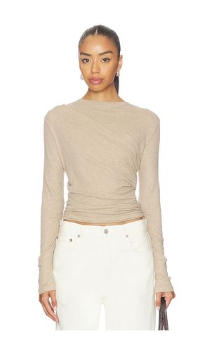 TOP RAS DE COU MANCHES LONGUES EN JERSEY en . Taille M. Also en S - Enza Costa - Modalova