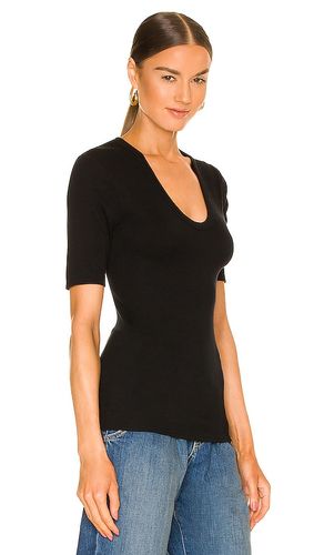 Stretch Silk Knit Half Sleeve Top en . Taille S. Also en XS, XL - Enza Costa - Modalova