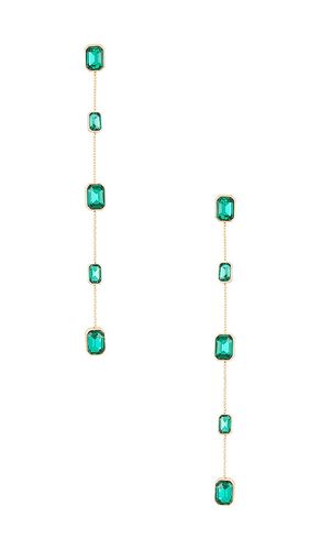 Ettika BOUCLES D'OREILLES en Green - Ettika - Modalova