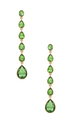 Ettika DORMEUSE PEAR en Green - Ettika - Modalova
