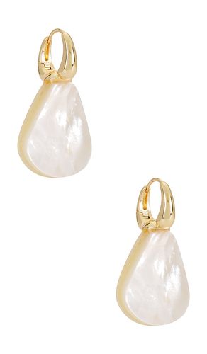 BOUCLES D'OREILLES PENDANTES MOTHER OF PEARL en - Ettika - Modalova