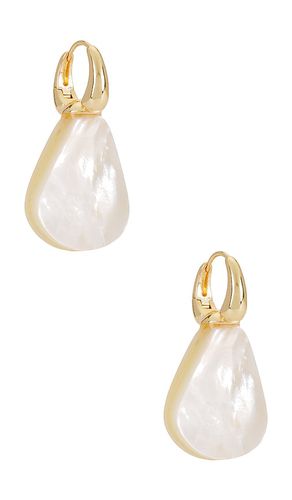 BOUCLES D'OREILLES PENDANTES MOTHER OF PEARL in - Ettika - Modalova