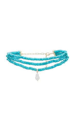 COLLIER AVEC PERLE TRIPLE STRAND STATEMENT in - Ettika - Modalova