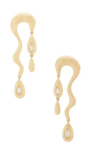 BOUCLES D'OREILLES PENDANTES LIQUID en - Ettika - Modalova