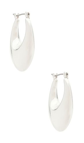 CRÉOLES CHUNKY OVAL HOOPS en - Ettika - Modalova