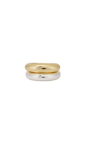 LOT DE BAGUES MODERN DOME en , . Taille 5. Also en 6, 7, 8 - Ettika - Modalova