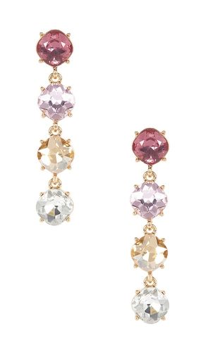 BOUCLES D'OREILLES PENDANTES FOUR THE MONEY en - Ettika - Modalova