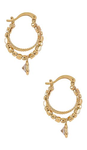 Ettika CRÉOLES en Metallic Gold - Ettika - Modalova