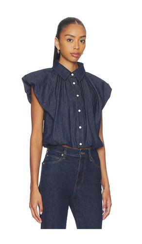 TOP EN DENIM SHELL en . Taille L. Also en XL - FRAME - Modalova