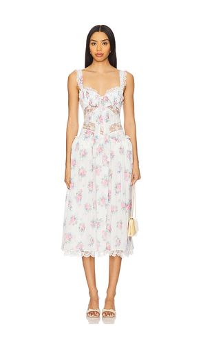 ROBE MI-LONGUE DOILY BOUQUET en . Taille M. Also en - For Love & Lemons - Modalova