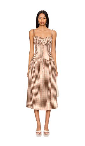 ROBE MI-LONGUE GINGERBREAD GINGHAM in . Size M, S, XL, XS - For Love & Lemons - Modalova