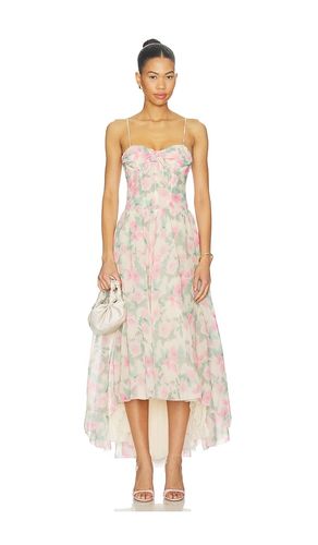 ROBE SATIN BURNOUT en . Taille L. Also en M, S, XL, XS - For Love & Lemons - Modalova