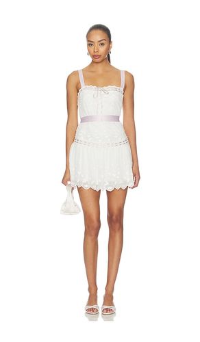 ROBE COURTE NOAH EMBROIDERED en . Taille L. Also en M, S, XL, XS - For Love & Lemons - Modalova