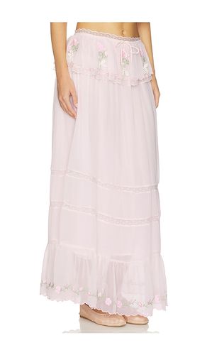 JUPE RAE ROSE en . Taille XS. Also en S, XL - For Love & Lemons - Modalova