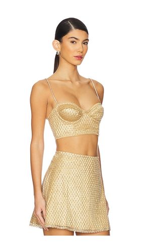 TOP BUSTIER GLITTER GRID en . Taille S. Also en XS, M, L - For Love & Lemons - Modalova